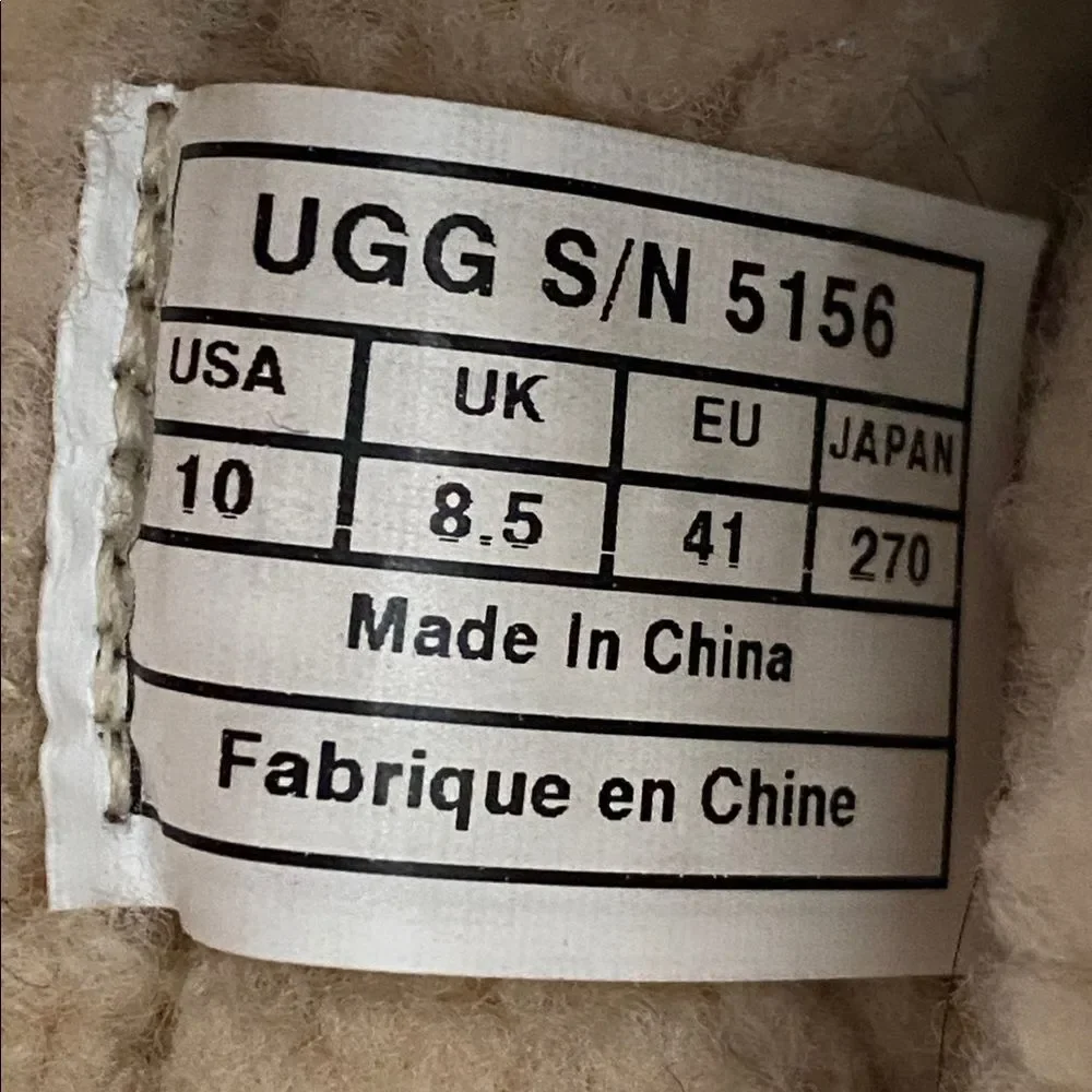 UGG Kona Womens Black Winter Waterproof Boots Sz 10 Boho Chic Western Ski Resort